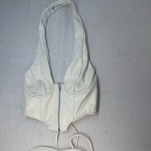 Edikted Kids Cream Bodysuit